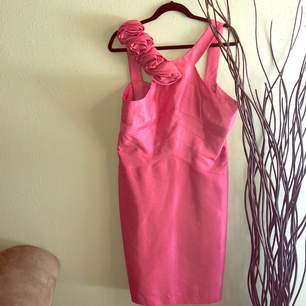 Fusia colored dress